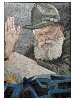 Big Rebbe Mosaic Picture