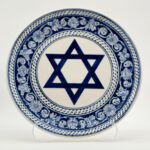 Star Of David Decorative Plate