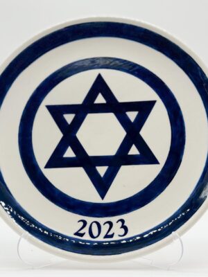 Star Of David Commemorative Plate